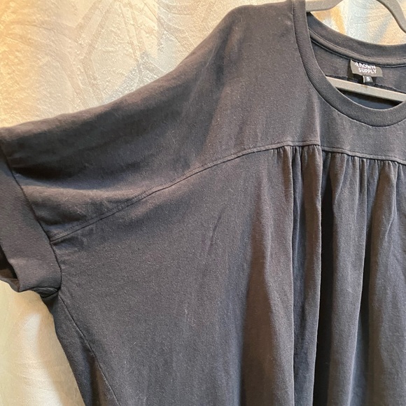 Organic Cotton Flowy Oversized Shirt, Fair Trade by Known Supply. Non-smoking. - Picture 2 of 7